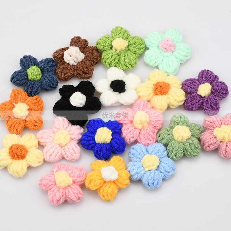 Handmade Crochet Five Petal Fl - Embellish Craft ulasan dan harga