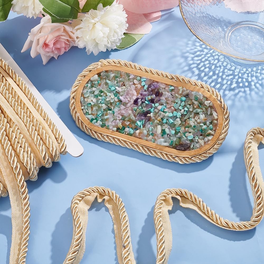 11 Yards Twisted Lip Cord Trim - Cord Trim Twisted ulasan dan harga