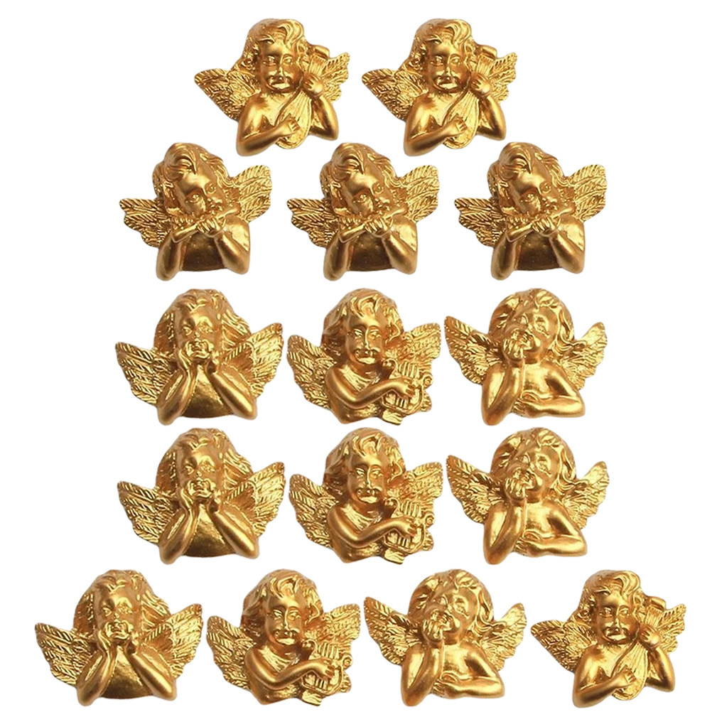 15pcs Resin Angel Accessories  - Embellish Craft ulasan dan harga