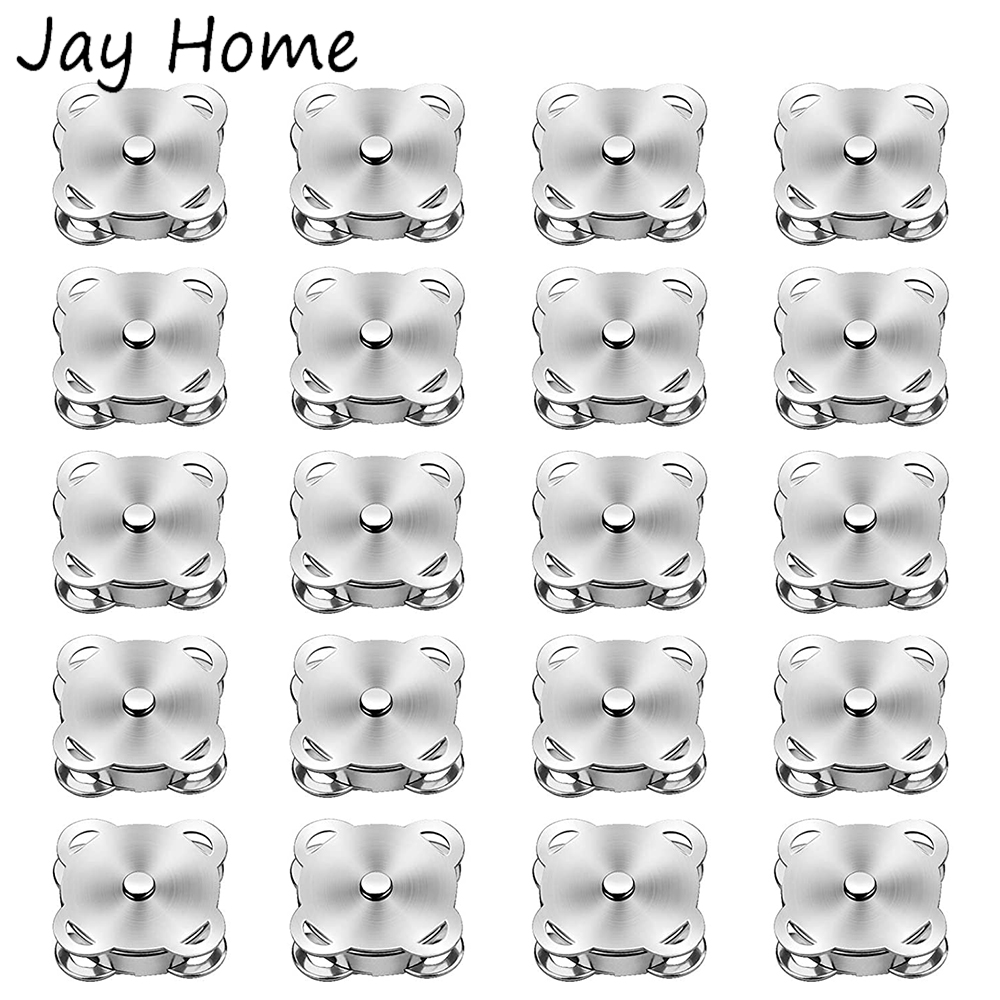 20 Sets Magnetic Button Metal  - Iron On Stud Set ulasan dan harga