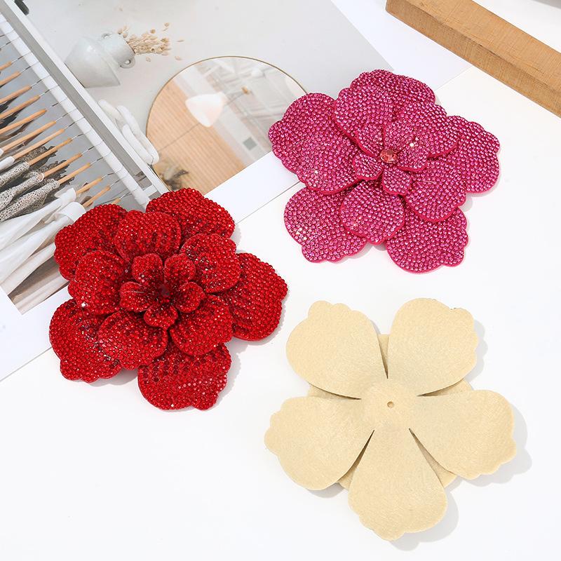 1pc Three-dimensional Camellia - Embellish Craft ulasan dan harga