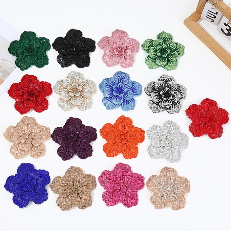 1pc Three-dimensional Camellia - Embellish Craft ulasan dan harga