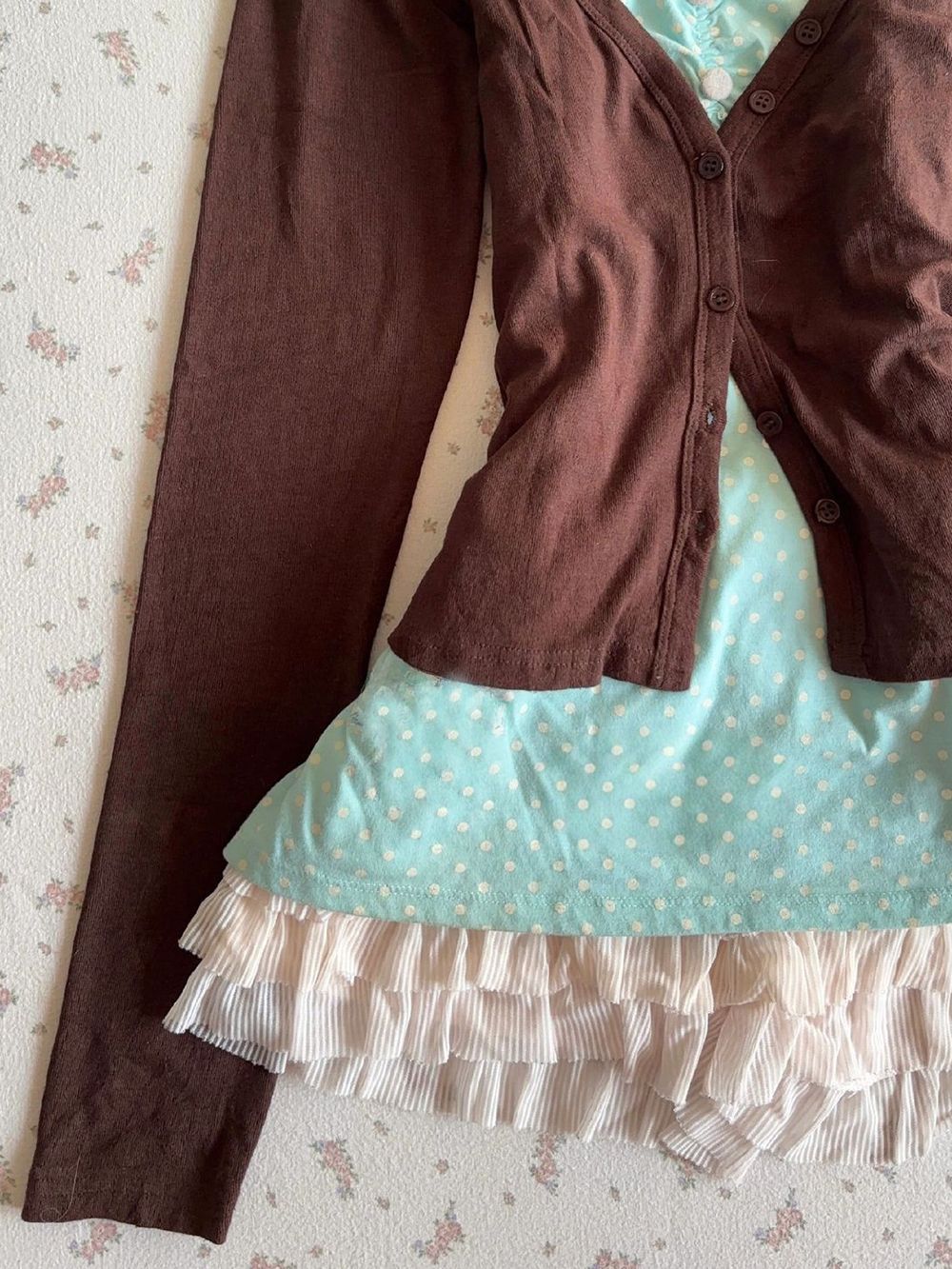 Vintage Y2K Coquette Camisole  - Elastic Lace Trim ulasan dan harga