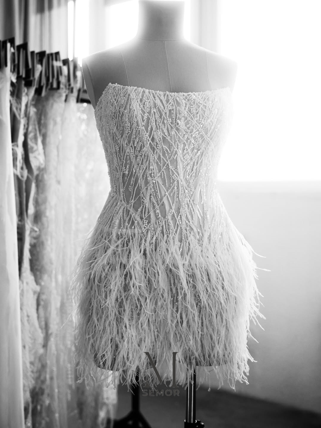Semor Exquisite Short Wedding  - Tassel Fringe Trim ulasan dan harga