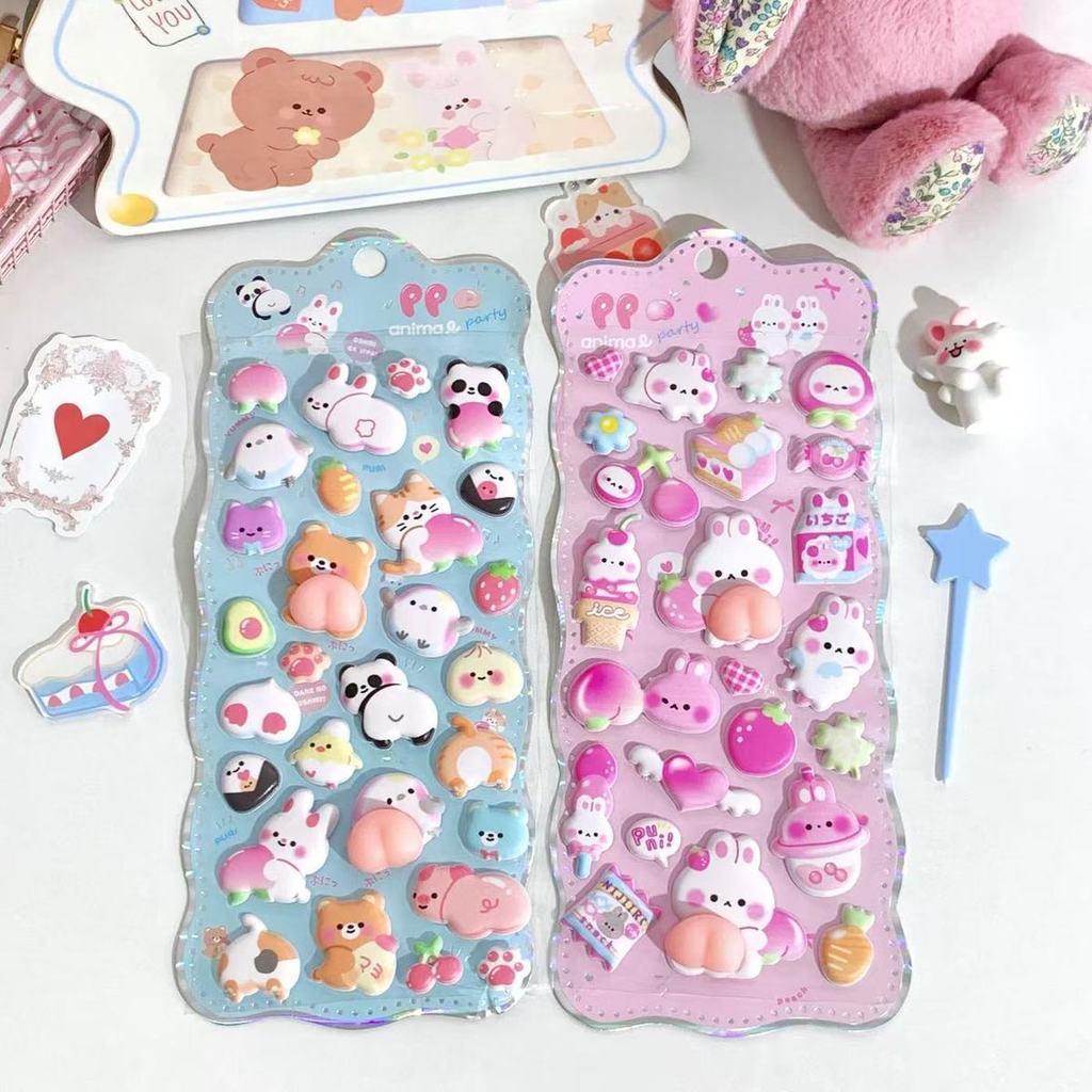 1 Sheet Puffy Bunny 3D Bubble  - Craft Embellishment World ulasan dan harga